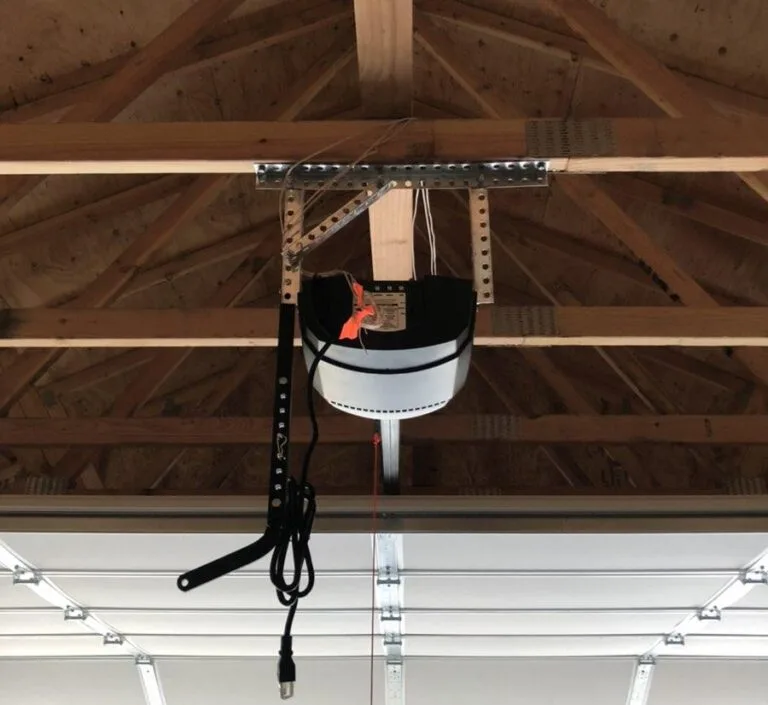 smart garage door opener installation sample photo