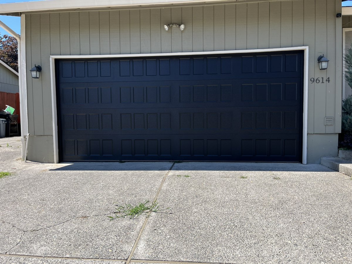 two-car garage door