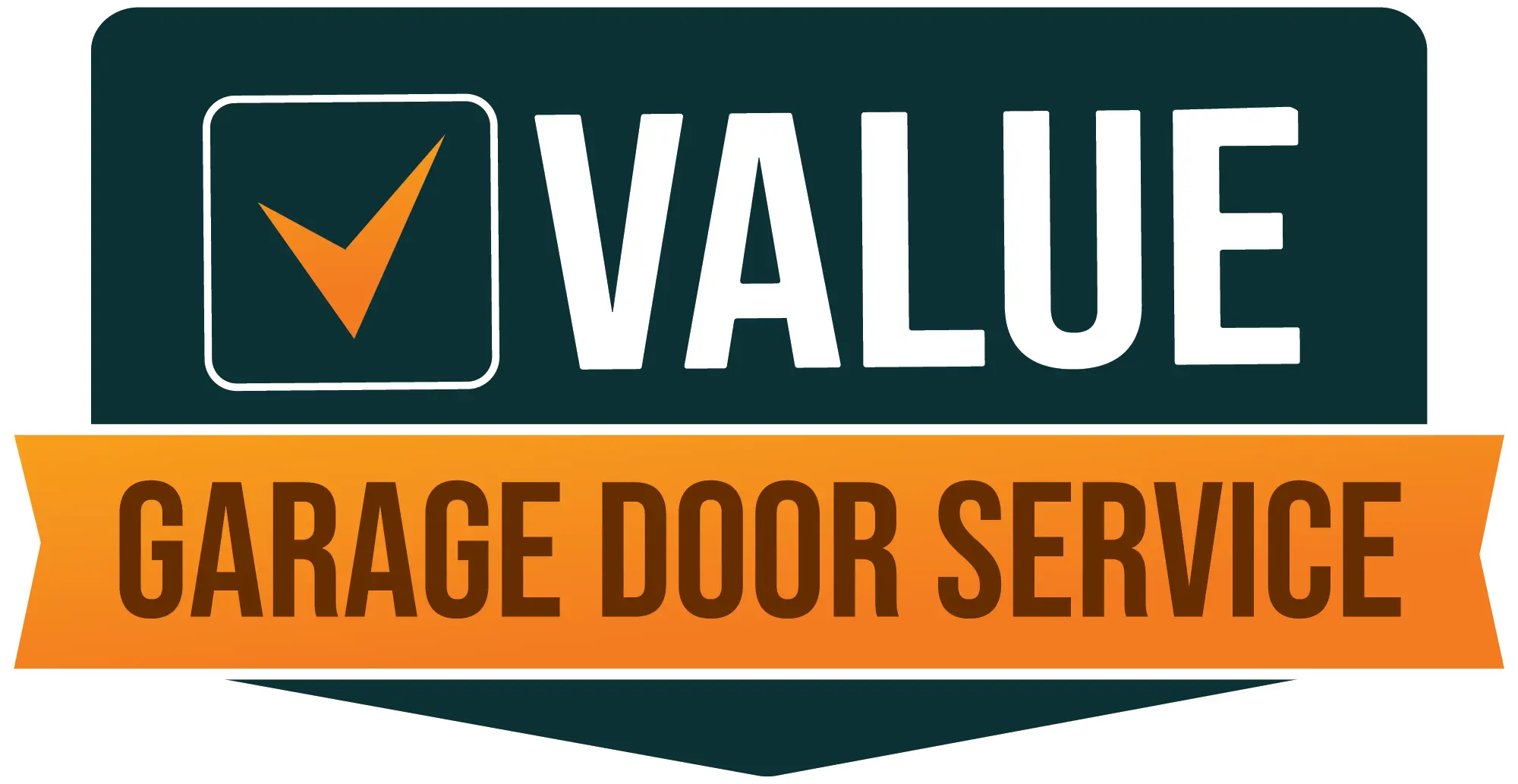 Value Garage Door Service Logo